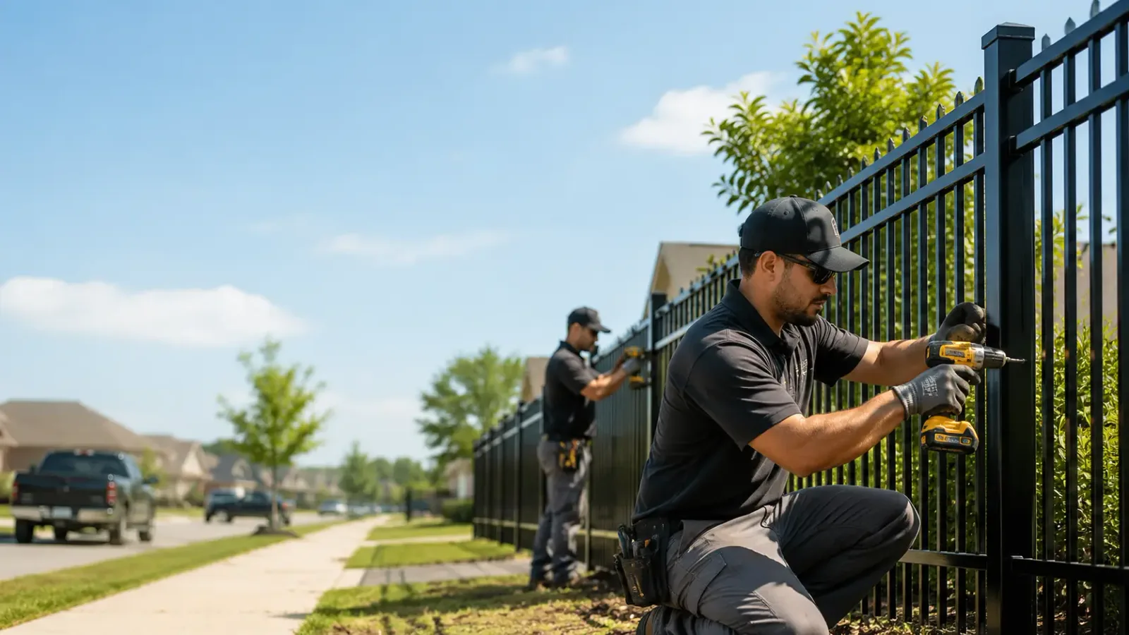 Metal Fence Installation in Trail, MN